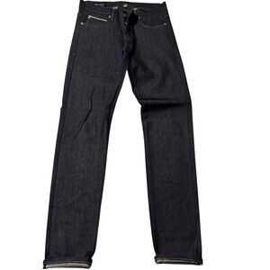 Naked & Famous Denim Dark Indigo Straight Jeans